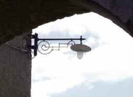 Wandleuchte Firenze Nr. 43218 | Hofleuchte mit großem Jugendstil Wandarm